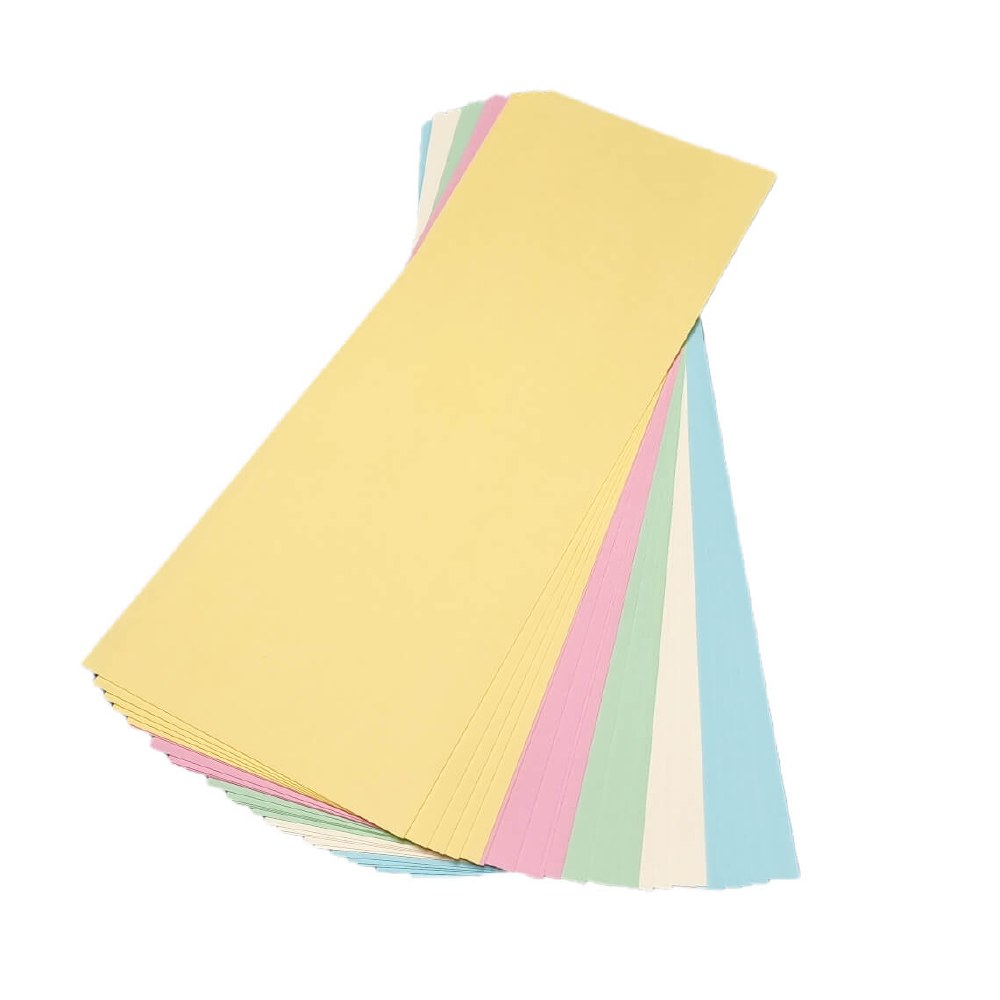 12x4" Coloured Flash Card K&M Evans Trading Ltd.